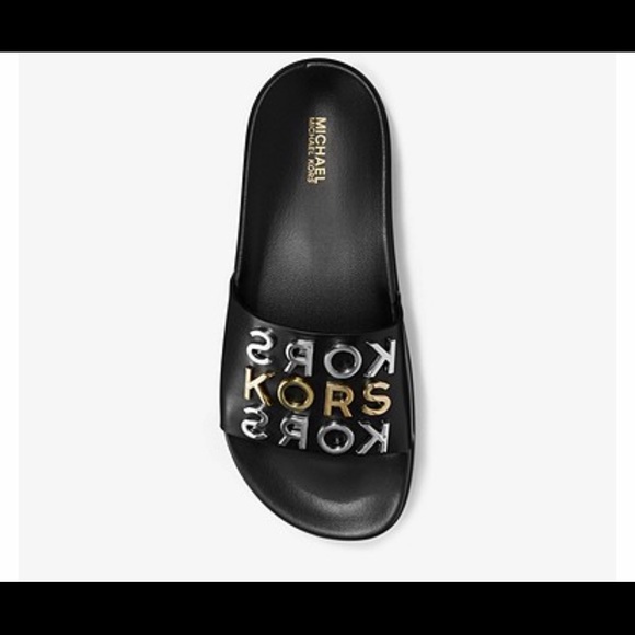 tyra embellished slide sandal